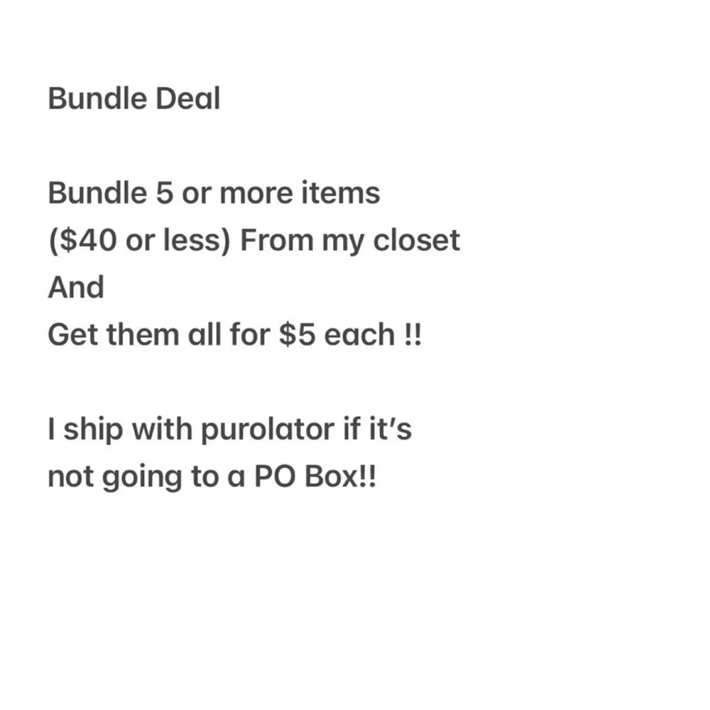 Bundle to save - - Picture 2 of 3